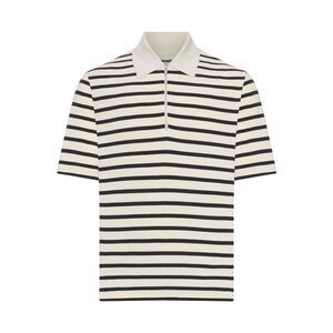 Jil Sander Men Short-Sleeved Polo Shirt Made Of Cotton Jersey
